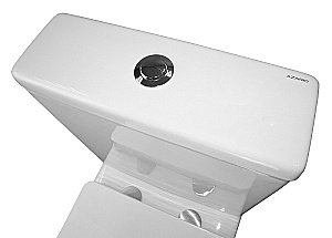 Унитаз напольный AZARIO Flin AZ-1363C безободковый, с бачком, с крышкой микролифт, глянцевый белый купить в интернет-магазине Sanbest