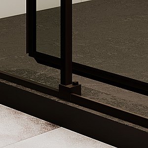 Душевой уголок RGW Stilvoll SV-42-1B 323242158-014 150x80 стекло прозрачное/профиль черный купить в интернет-магазине Sanbest