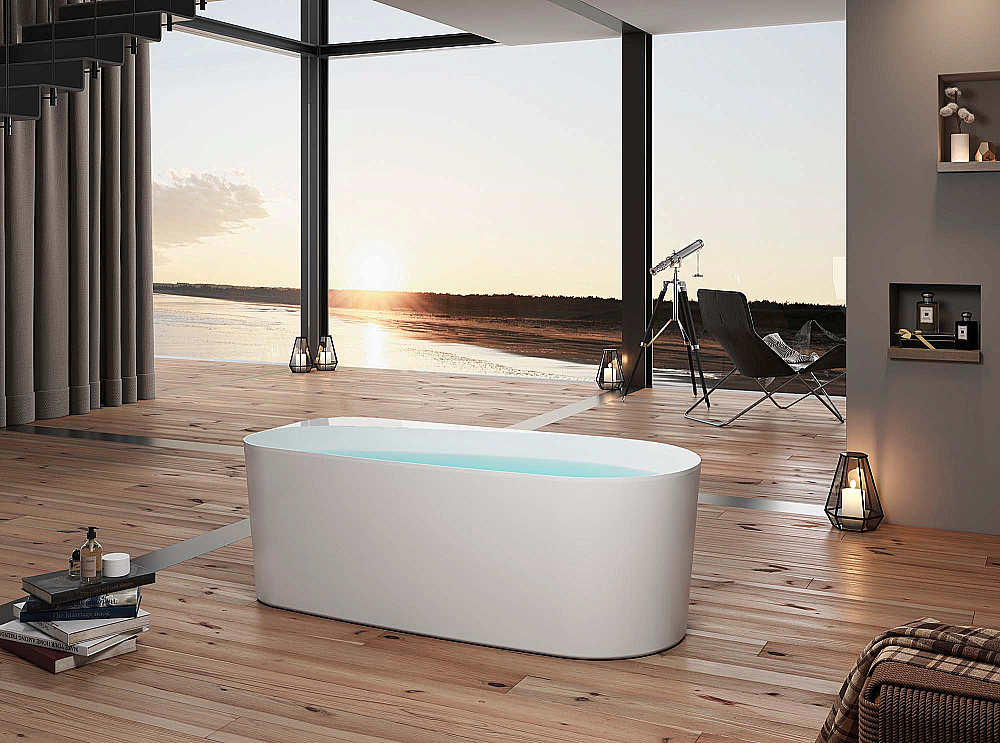 Ванна акриловая Aquatek ПРИМА 170х80 белая глянцевая купить в интернет-магазине Sanbest