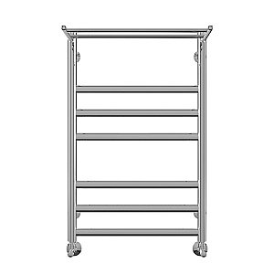 Полотенцесушитель водяной Terminus Хендрикс П7 500x796 купить в интернет-магазине сантехники Sanbest