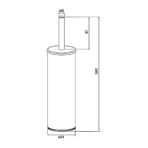 Ершик для туалета Iddis Optima Home BRUWT0i47 купить в интернет-магазине сантехники Sanbest