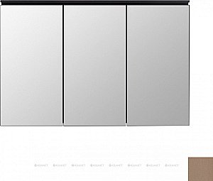 Зеркальный шкаф De Aqua Алюминиум 261769 120 медь купить в интернет-магазине сантехники Sanbest