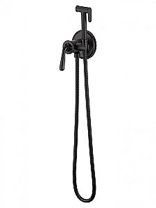 Смеситель с гигиеническим душем встраиваемый WONZON & WOGHAND STEAM, Черный матовый (WW- 88829008-MB) купить в интернет-магазине сантехники Sanbest