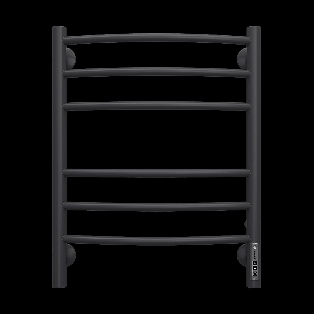 Полотенцесушитель электрический Terminus Классик П6 450х600 черный матовый купить в интернет-магазине сантехники Sanbest