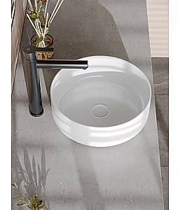 Cмеситель для раковины Agger Easy A3112155 оружейная сталь матовая купить в интернет-магазине сантехники Sanbest