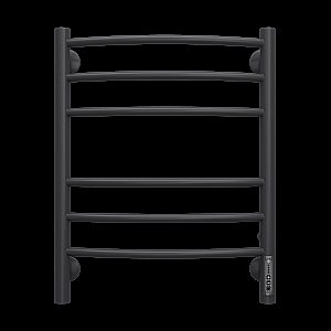 Полотенцесушитель электрический Terminus Классик П6 450х600 черный матовый купить в интернет-магазине сантехники Sanbest