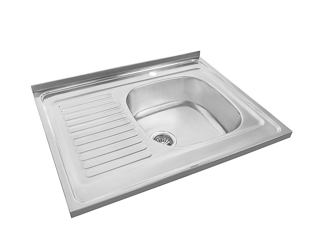 Мойка кухонная Kaiser KSS-8060 хром купить в интернет-магазине сантехники Sanbest