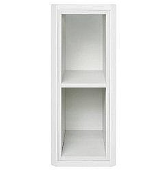 Подвесной шкаф Акватон Брук 20х50 открытый дуб латте для ванной в интернет-магазине сантехники Sanbest