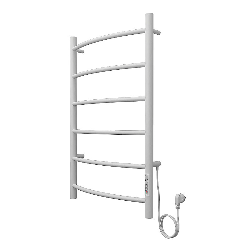 Полотенцесушитель электрический Azario VERONA П6 500х800 белый купить в интернет-магазине сантехники Sanbest