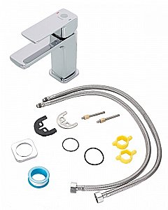 Смеситель для раковины Orange Plito M16-021cr хром купить в интернет-магазине сантехники Sanbest