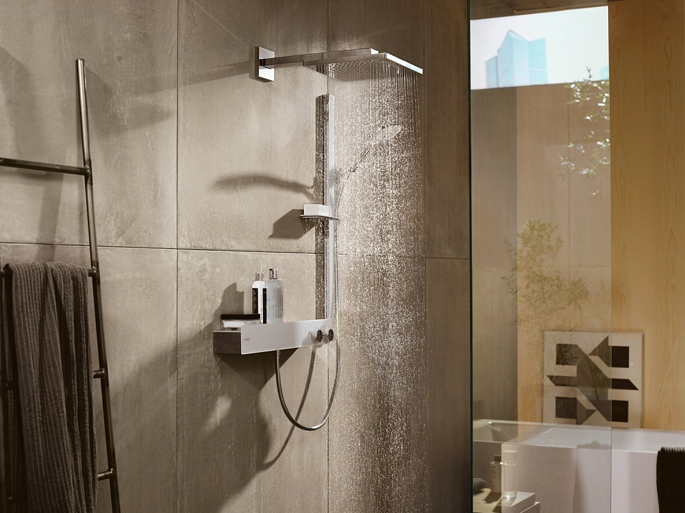 Термостат для душа Hansgrohe ShowerTablet 600 13108400 купить в интернет-магазине сантехники Sanbest