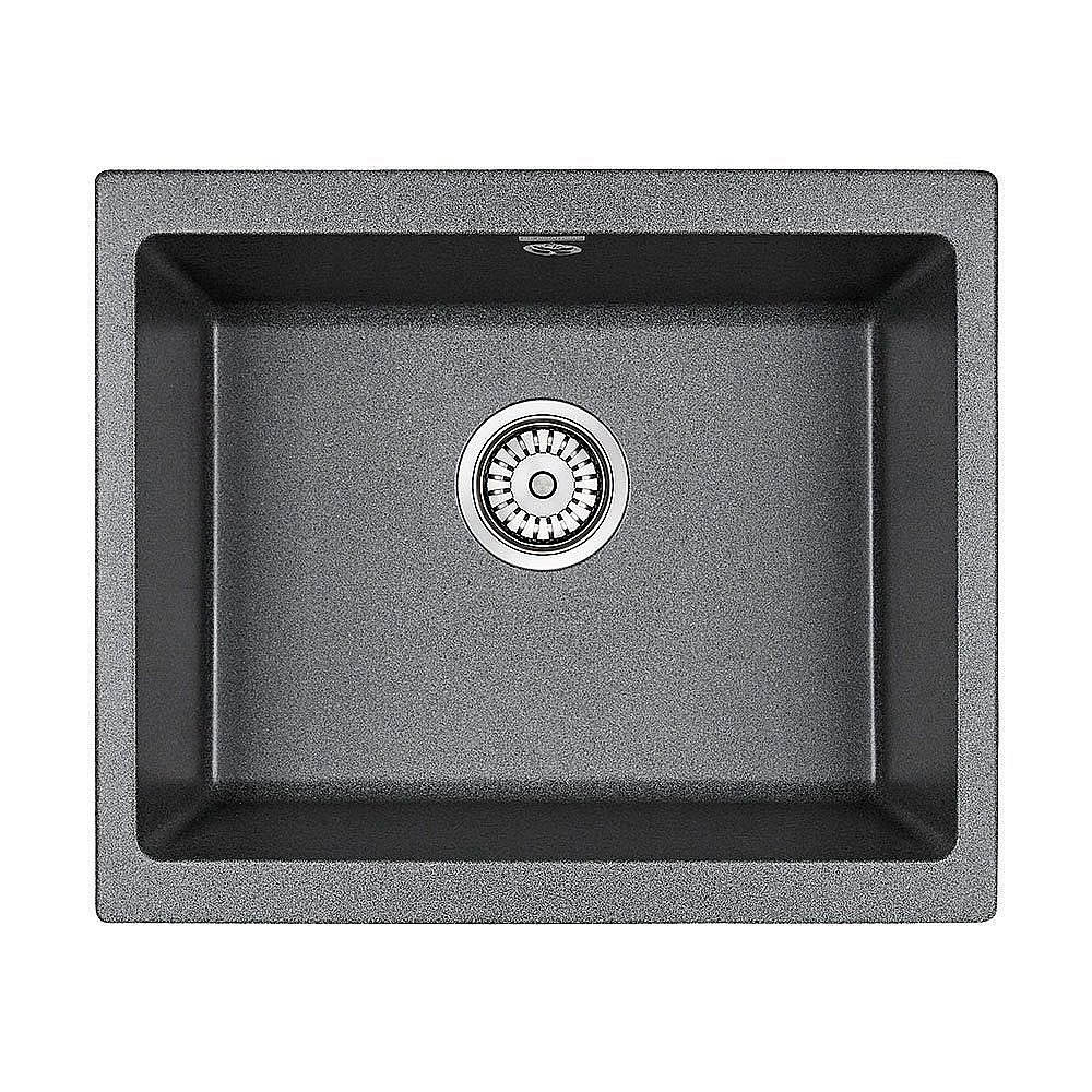 Мойка кухонная Paulmark Gera PM205546-DG Серая купить в интернет-магазине сантехники Sanbest