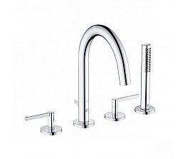 Смеситель для ванны Kludi Nova Fonte 204250515 хром купить в интернет-магазине сантехники Sanbest