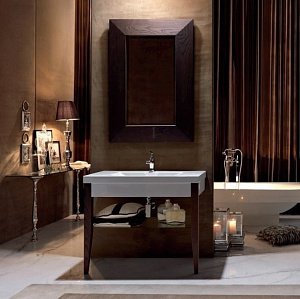 Зеркало Kerasan Bentley 120 в ванную от интернет-магазине сантехники Sanbest