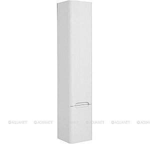 Пенал Aquanet София 207046 35 белый глянец для ванной в интернет-магазине сантехники Sanbest