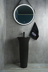 Раковина напольная Gid Autonomo 41 Nb132bg 81114 черная графит купить в интернет-магазине Sanbest