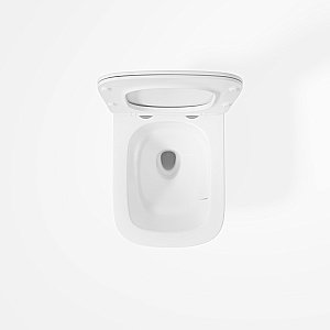 Унитаз подвесной Vincea Edge VT1-38T белый, с крышкой микролифт, безободковый, слив-торнадо купить в интернет-магазине Sanbest