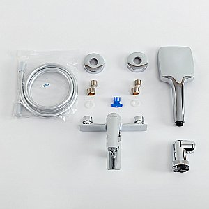 Смеситель для ванны Cezares LINER-VD-01 хром купить в интернет-магазине сантехники Sanbest