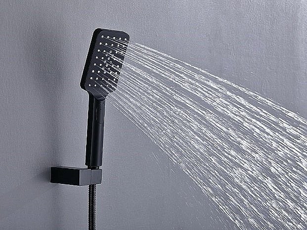 Душевая система Timo Petruma SX-5149/03SM черная матовая купить в интернет-магазине сантехники Sanbest