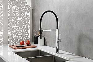 Смеситель для кухни Paulmark Leader Le214101-CR хром купить в интернет-магазине сантехники Sanbest