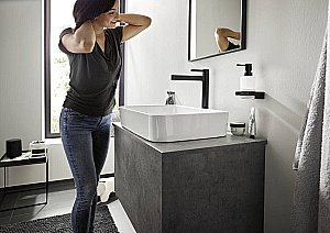 Смеситель для раковины Hansgrohe Finoris 76070670 купить в интернет-магазине сантехники Sanbest