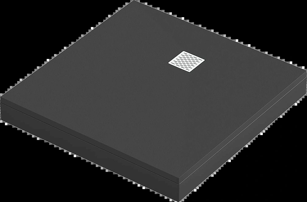 Душевой поддон Good Door Essentia ЛП00190 100x100 черный купить в интернет-магазине Sanbest