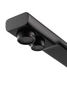 Смеситель для кухни с подключением фильтра WONZON & WOGHAND, Черный матовый (WW-88458004-MB) купить в интернет-магазине сантехники Sanbest