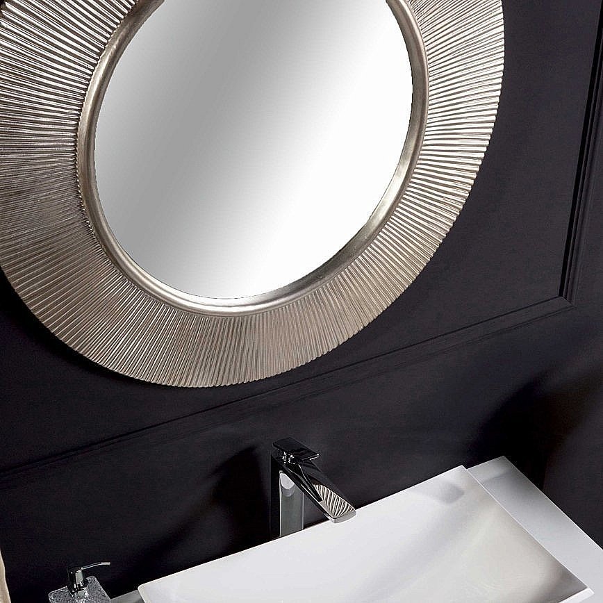 Зеркало Armadi Art Shine с пультом управления серебро 82 в ванную от интернет-магазине сантехники Sanbest