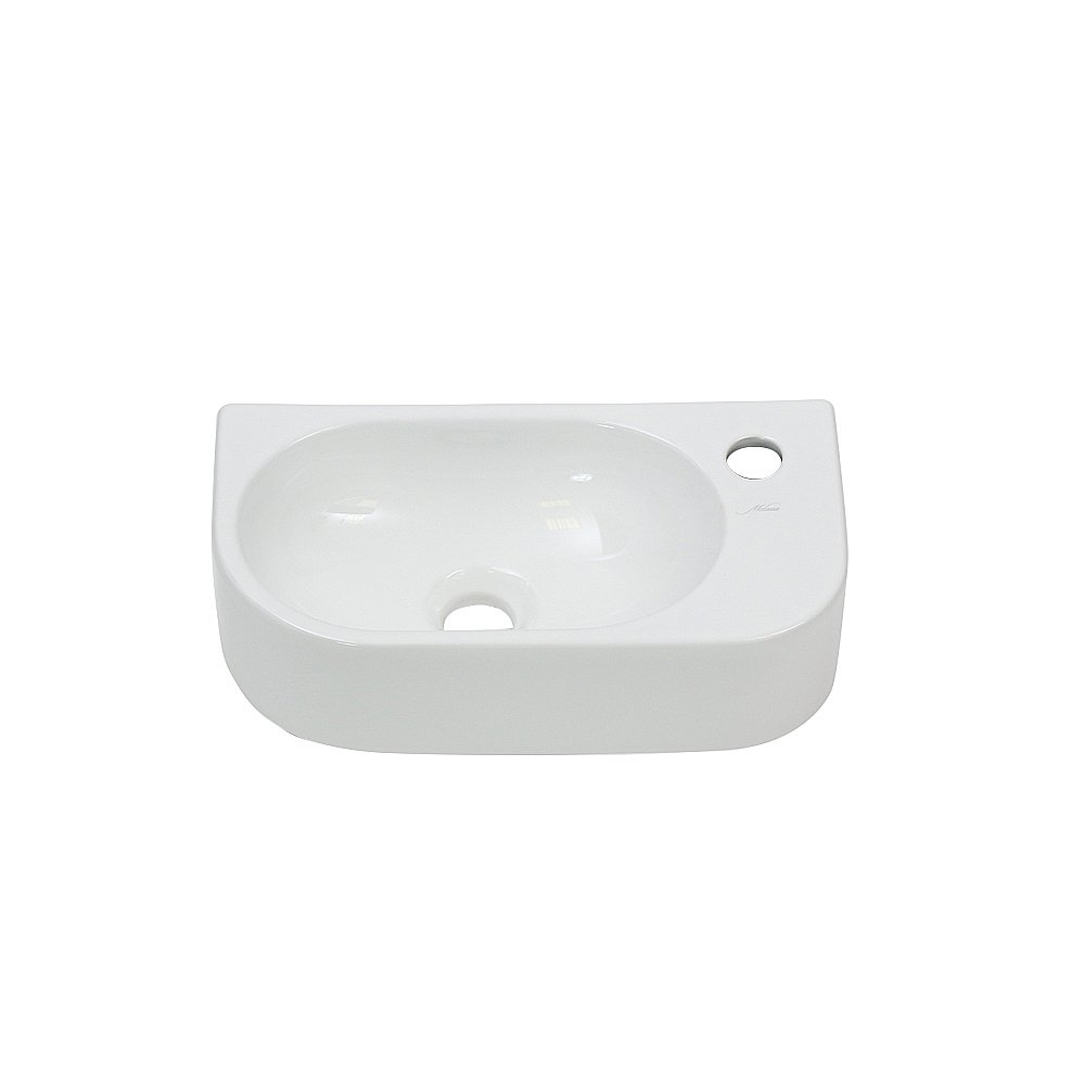 Раковина Melana 78204 78204L-805 белая купить в интернет-магазине Sanbest