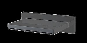 Излив для ванны Boheme Zodiac 625/2-SGM оружейная сталь купить в интернет-магазине сантехники Sanbest