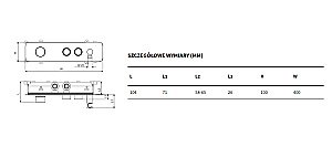 Смеситель для душа Excellent 8035 хром купить в интернет-магазине сантехники Sanbest