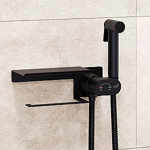 Гигиенический душ RGW Shower Panels SP-221B 581408221-04 черный купить в интернет-магазине сантехники Sanbest