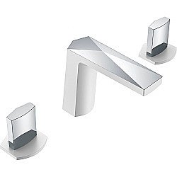 Смеситель для раковины Boheme Venturo 150-WCR-ICE белый/хром купить в интернет-магазине сантехники Sanbest