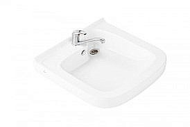 Раковина на стиральную машину Кувшинка Юни 60 белая купить в интернет-магазине Sanbest
