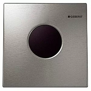 Привод бесконтактного смыва Geberit Sigma 01 матовый хром купить в интернет-магазине сантехники Sanbest