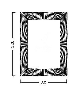 Зеркало Boheme NeoArt Natura 523 бронза патина в ванную от интернет-магазине сантехники Sanbest