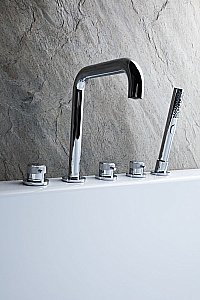 Смеситель для ванны Allen Brau Priority 5.31007-00 купить в интернет-магазине сантехники Sanbest