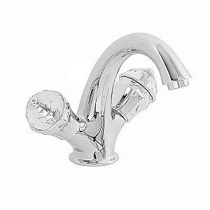 Смеситель для раковины Migliore Prestige Swarovski 28006 хром купить в интернет-магазине сантехники Sanbest