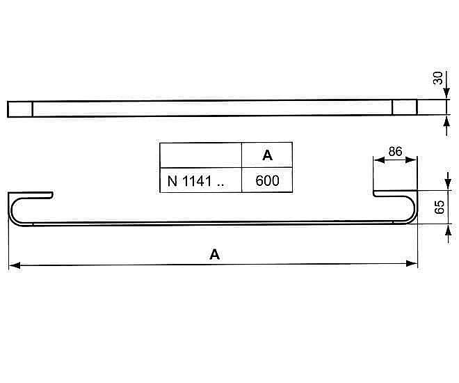 Полотенцедержатель Ideal Standard Moments N1141AA купить в интернет-магазине сантехники Sanbest