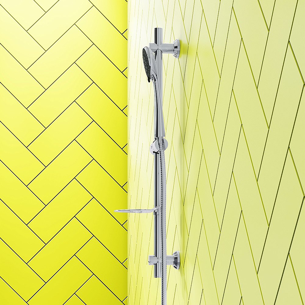 Душевой гарнитур Dorff Norma D0101000 хром купить в интернет-магазине сантехники Sanbest