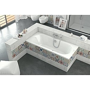 Ванна акриловая Excellent Oceana Slim WAEX.OCE18WHS 180x80 белая купить в интернет-магазине Sanbest