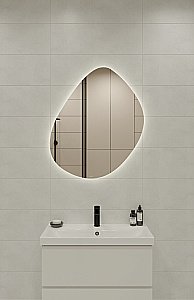 Зеркало Cersanit ECLIPSE 76х90 64152 в ванную от интернет-магазине сантехники Sanbest