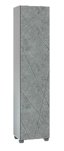 Пенал напольный VIGO Geometry pn.GEO.45 бетон для ванной в интернет-магазине сантехники Sanbest