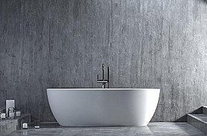 Ванна Salini ALDA NUOVA Up&Down S-Stone Solix 160х80 101923MF RAL матовая купить в интернет-магазине Sanbest