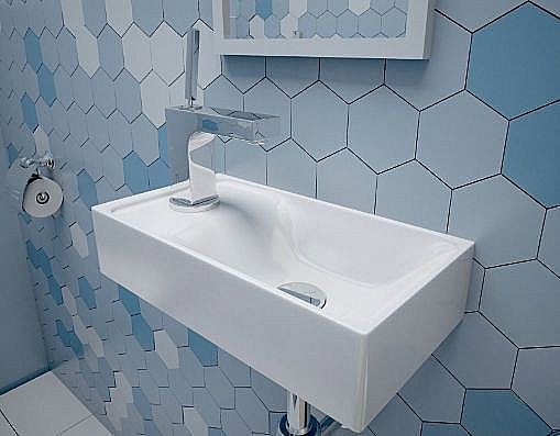 Раковина Эстет Мини 40 ФР-00000787 белая купить в интернет-магазине Sanbest