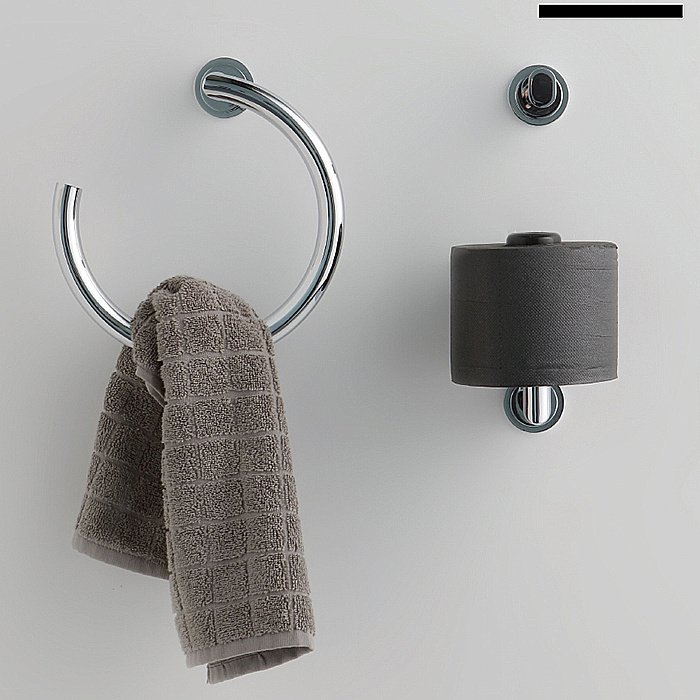 Полотенцедержатель Bertocci Cento 25 118 0104 0000 хром купить в интернет-магазине сантехники Sanbest