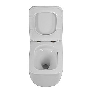 Унитаз подвесной BelBagno LUCE-TOR BB076CH-TOR/SC белый, с крышкой микролифт, безободковый, слив-торнадо купить в интернет-магазине Sanbest