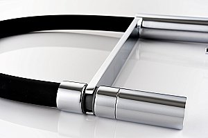 Смеситель для кухни Vincea VKF-114MB черный матовый купить в интернет-магазине сантехники Sanbest