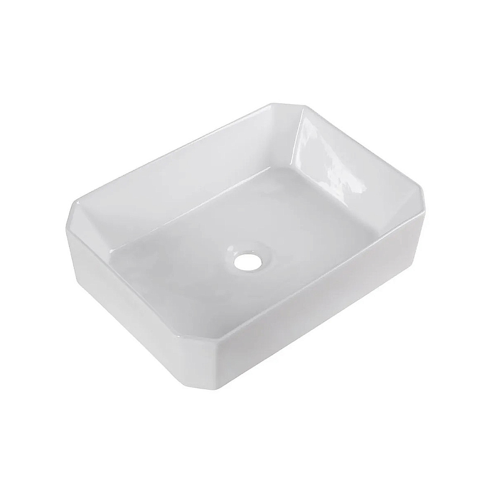 Раковина накладная Belbagno 49 BB1386 белая купить в интернет-магазине Sanbest