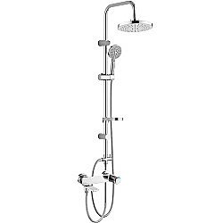 Душевая система Orange Push M01-912cr хром купить в интернет-магазине сантехники Sanbest